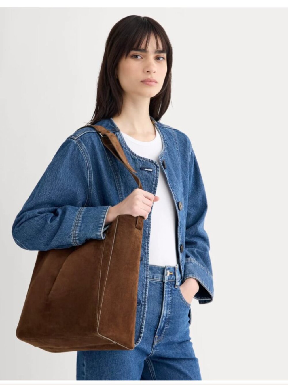 Everlane The Studio Bag Brand New. Cocoa.